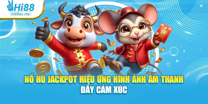 Nổ hũ jackpot hiệu ứng hình ảnh âm thanh đẩy cảm xúc